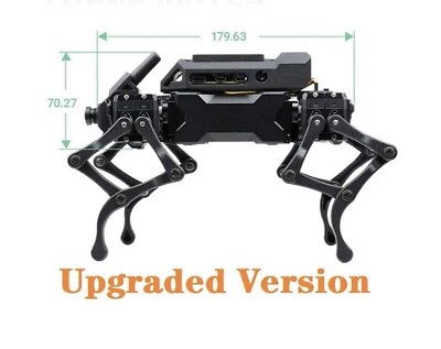 #ad Waveshare WAVEGO Upgraded Version 12DOF Quadruped Robot Bionic Dog 5MP Camera C $1205.18