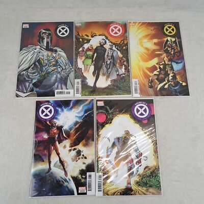 #ad Marvel X Men House Of X Lot of 5 Comic Books Hickman $31.49