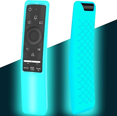 #ad Samsung Smart TV BN59 Series Remote Case Shockproof Anti Slip Silicone Blue $9.99