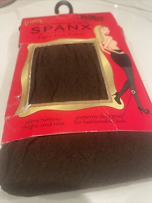 #ad Spanx BodyShaping Original Tight End Tights chocolate size A Patterned New $22.00