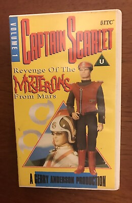 #ad Captain Scarlet Revenge of the Mysterons Vol 1 VHS PAL Supplied by Gaming Squad GBP 7.00