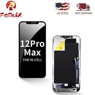 #ad LCD Screen for iPhone 12 Pro Max Replacement 3D Touch Display Digitizer Assembly $28.57
