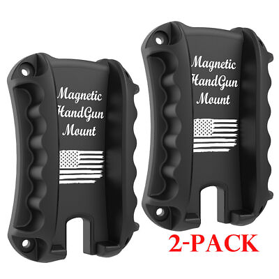 #ad 2 Pack Gun Magnet Mount Magnetic Concealed Gun Holster Pistol Holder For Car $17.94