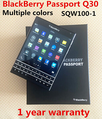 #ad BlackBerry Passport Q30 SQW100 1 32GB3GB 4G Unlocked Smartphone New Sealed $295.00