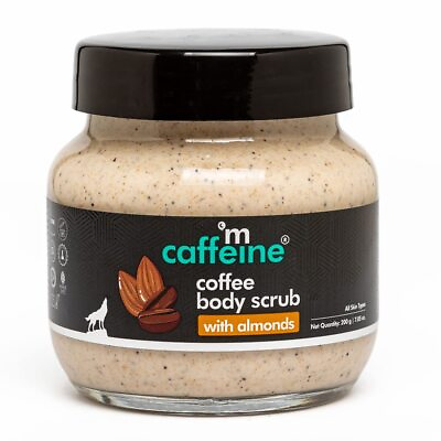 #ad mCaffeine Almond amp; Coffee Body Scrub for Tan Removal for Dry Skin 200g Pack Of 2 $46.00