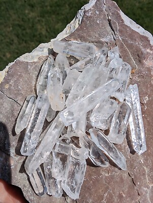 #ad 78G Himalayan Quartz Transdimensional Natural Gemstone Crystal $18.00