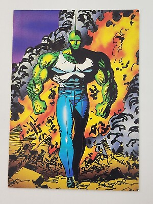 #ad 1992 Comic Images The Savage Dragon Card 8 Oakland CA $2.99
