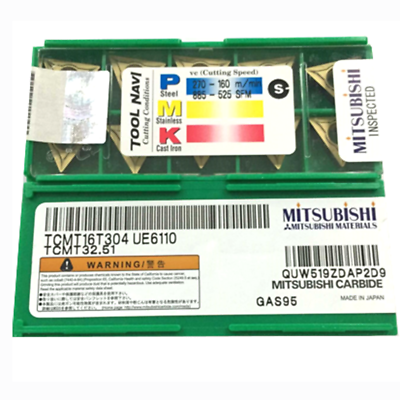 #ad MITSUBISHI TCMT110204 UE6110 Carbide Inserts CNC # $31.88