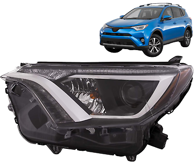 #ad For Toyota 2016 2017 2018 RAV4 LE XLE Headlight Assembly Left Side DOT SAE $270.13