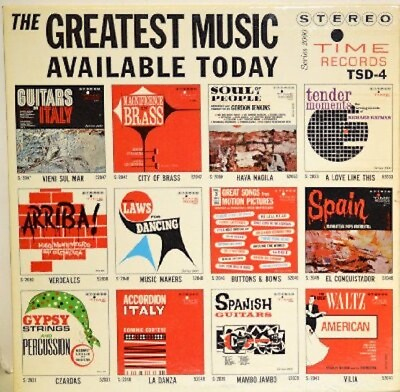 #ad The Greatest Music Available Today 1959 PRS 160 Vinyl 12#x27;#x27; Vintage $11.99