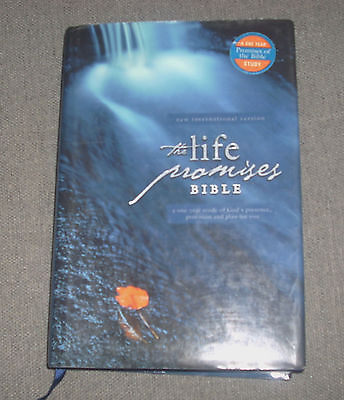 #ad THE LIFE PROMISES BIBLE 2001 Hardcover Zondervan Publisher gt; VG $22.59