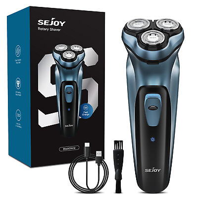 #ad SEJOY Electric Razor for Men Electric Shaver Beard Trimmer Shaving Machine USB $14.58