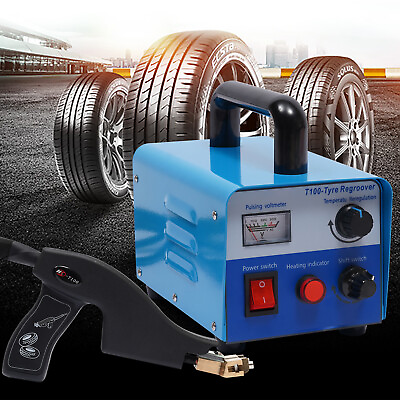 #ad NEW Manual Tire Groover Machine Rubber Wheel Engraving Machine amp; Blade USA $218.00