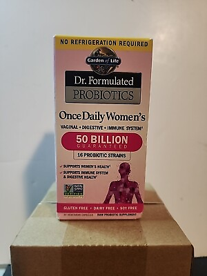 #ad Garden of Life Dr Formulated Womens 50 Billion Probiotics Best Used By 4 30 24 $9.99
