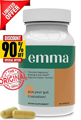 #ad Emma Relief Supplement Konsciens Keto for Gut Bloating 60 Capsules Exp 2025 NEW $48.99