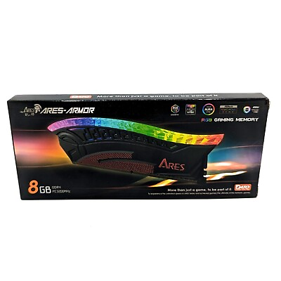 #ad #ad ARES Armor Pro RGB Gaming DDR4 RAM 8GB 1x8GB 3200MHz CL22 XMP LED Memory $19.19