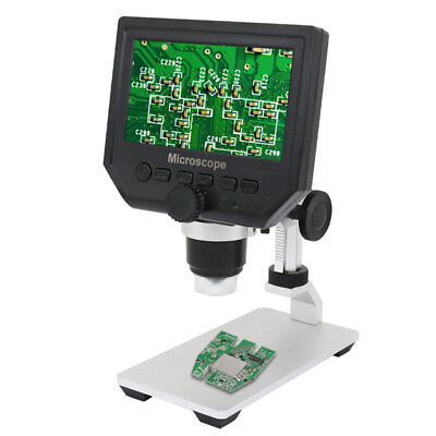 1X 600X Zoom Digital Microscope 3.6MP USB Video Microscope 4.3 inch LCD Display $55.10
