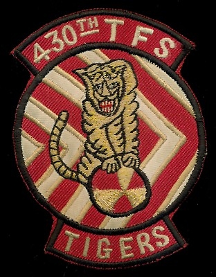 #ad USAF 430th Tactical Fighter Squadron Patch N 2 $15.00