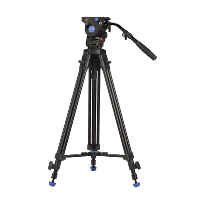 #ad Benro BV4 Video Tripod Professional Auminium Camera Tripod Heavy Duty Video Head $365.58
