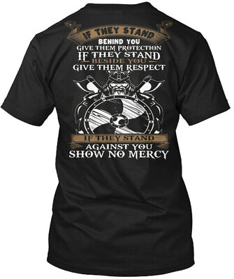 #ad Stand Behind You Valhalla Viking If They Give Them T Shirt Made in USA S 5XL $20.89