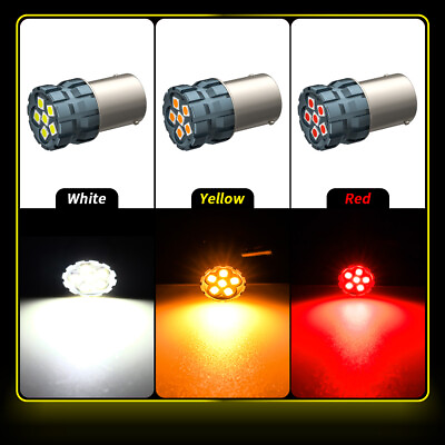 #ad 2X 1157 P21 5W BAY15D 3030 LED Brake Tail Light Reverse Turn Signal Bulbs 12V $8.27