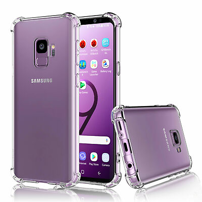 #ad For Samsung Galaxy S10E S7 S8 S9 Plus Shockproof Clear Case Soft Slim Covers $6.89