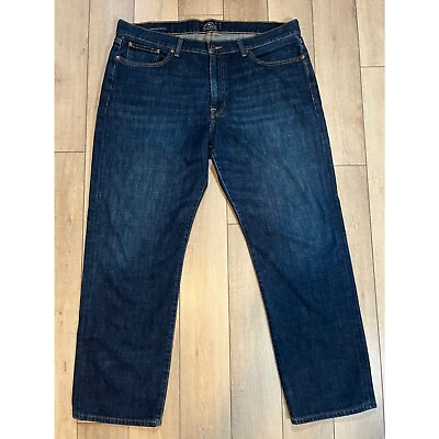 #ad Lucky Brand Jeans 363 Vintage Straight Mens 38X30 Denim Dark Wash Blue $19.95