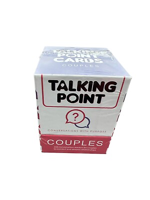 #ad Talking Point Card Game Couples Edition Conversation Starters Sealed $21.95