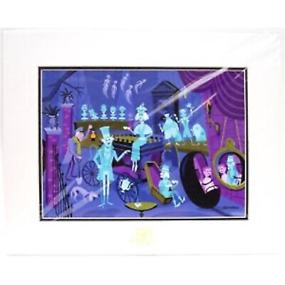 #ad Disney Parks Haunted Mansion 31 Ghosts Right Print By SHAG $51.97
