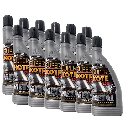 #ad SUPERKOTE 2000 Metal Treatment Lubricant Anti Friction 8oz 12 PACK $249.90