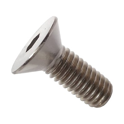 #ad 5 16 24 Flat Head Socket Cap Allen Screws Stainless Steel All Quantity Lengths $9.36