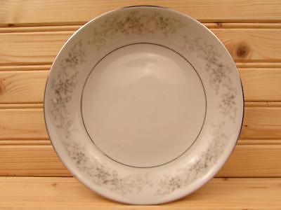 #ad Carrousel by Camelot Coupe Soup Bowl Gray Blue Floral amp; Scroll Rim Platinum b161 $5.24