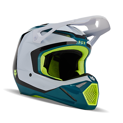 #ad New Fox Racing V1 Nitro Helmet Maui Blue Medium 31370 551 M $229.95