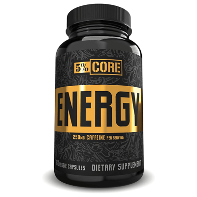 #ad 5% Nutrition Core ENERGY 60 Capsules $18.95