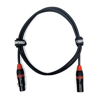 #ad 5#x27; Color Coded length 3 Pin Professional Light DMX Cable with Locking XLR Ends $10.97