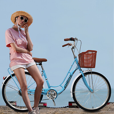 #ad Women Bike 26 Inch Bike Road Bike Seaside Travel BicycleCommute Bike 7 Speeds $304.97
