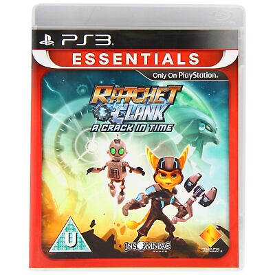 #ad RATCHET amp; CLANK CRACK IN TIME PS3 ESSENTIALS $65.89