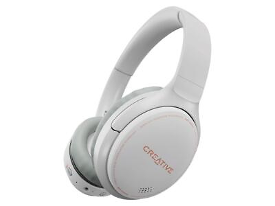 #ad Creative Zen Hybrid White Wireless Over Ear Headphones with Hybrid Active Nois $47.81