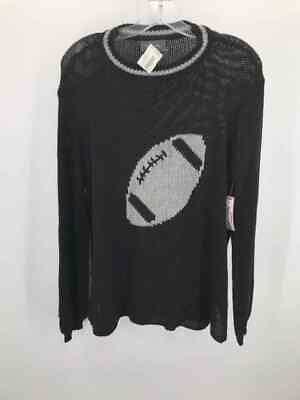 #ad Pre Owned Wooden Ships Black Size M L Sweater $46.39