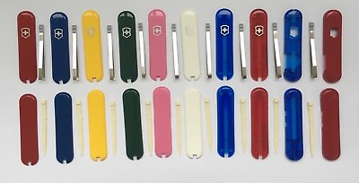 #ad FOR SWISS ARMY KNIFE VICTORINOX 58mm SCALES HANDLES PARTS ACCESSORIES $2.90