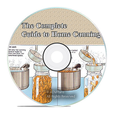 #ad Complete Guide to Home Canning Cooking Food Preservation Curing Meat Jars V50 $7.99