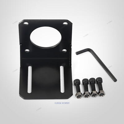 #ad 1pc Nema23 Stepper Motor Mounting Bracket With M5 Screws For DIY CNC Kit $13.85