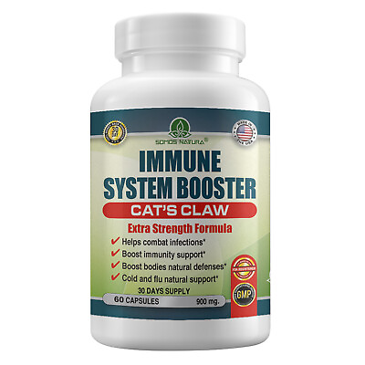 #ad IMMUNE SYSTEM BOOSTER HELPS COMBAT INFECTIONS BOOST BODIES NATURAL DEFENSES $34.95