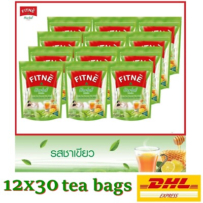 #ad 12x 30 pcs. Detox Green Tea FITNE Herbal Infusion Slimming Weight Control $172.00