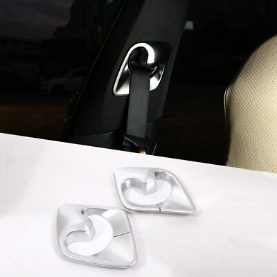 #ad ABS Chrome Safety Belt Frame Cover Trim 2pcs For BMW 7 Series G11 G12 2016 2021 $20.99