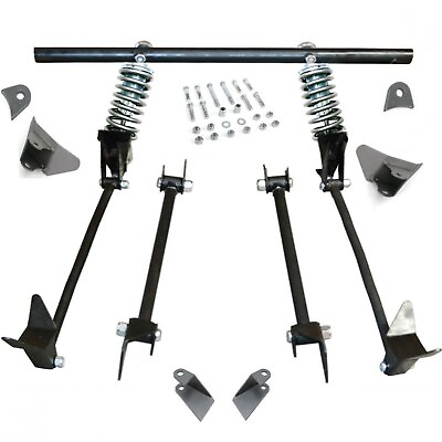 #ad Triangulated Rear 4 link w Coilovers 46 1946 Ford Convertible $665.14