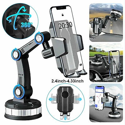 #ad #ad Universal Car Truck Mount Phone Holder Stand Dashboard Windshield Suction Cup US $7.89