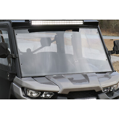 #ad Clear Front Full Windshield For 2016 2023 Can Am Defender HD5 HD7 HD8 HD9 HD10 $99.80