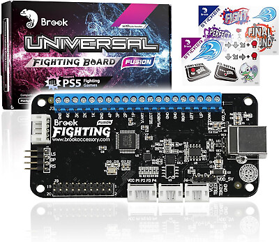 #ad New Brook Universal Fighting Board Fusion with a Sticker Pre Installed Header $95.00