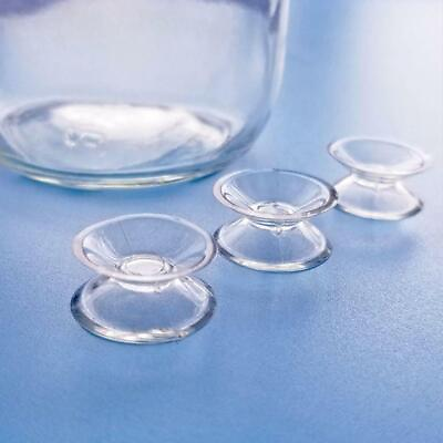 #ad 5PCS suction cup transparent round strong adsorption us force20 50MM I5W7 $1.02